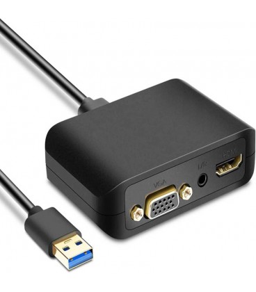 Adaptateur USB 3.0 vers HDMI + VGA