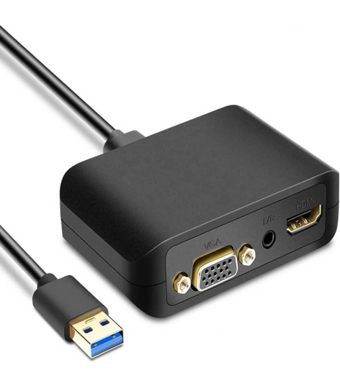 USB vers HDMI+VGA - iPure