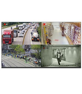 PV43BL : Ecran IPURE 43'' Vidéosurveillance et Affichage Dynamique + Media Player
