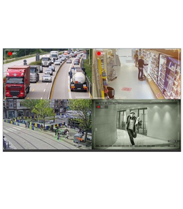 PV65BL : Ecran IPURE 65'' Vidéosurveillance et Affichage Dynamique + Media Player