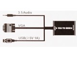 Adaptateur VGA vers HDMI